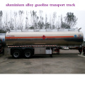 Aluminium Alloy Fuel Transfer Tank Capacity Fuel Tank Semi Trailer for Sale